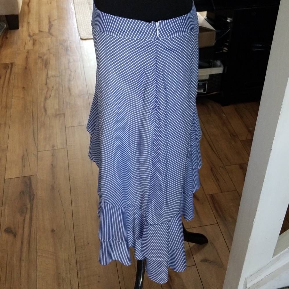Striped Ruffle Skirt - Picture 4 of 5